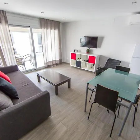 2 - Vista Mar Lateral 1habitacion Апартаменты Росас